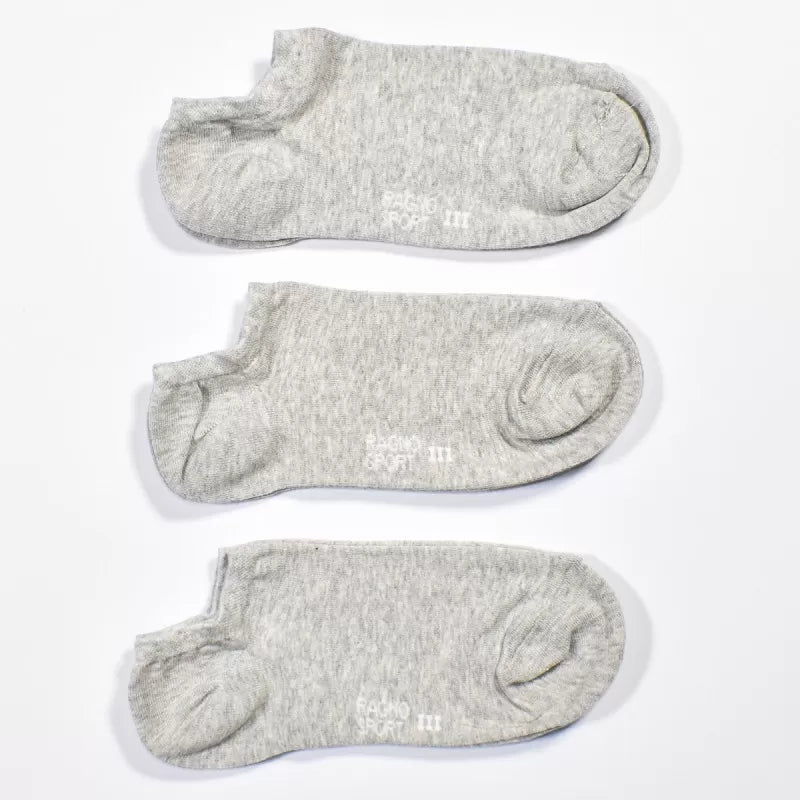 Ragno  Tripack Pariscarpa in cotone rinforzato 35/38 Grigio