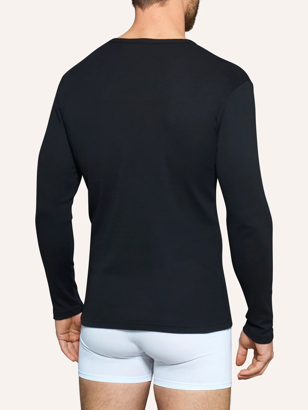 Ragno Thermo Cotton - Maglietta girocollo a manica lunga in caldo cotone   
