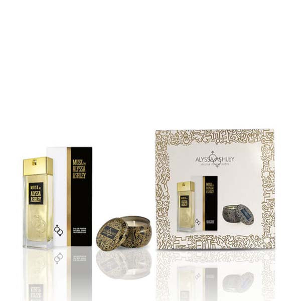 Alyssa Ashley Musk eau de parfum 50 ml + candela