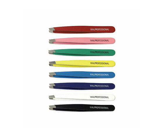 Wal pinzetta sopracciglia art 0380 lux colorata