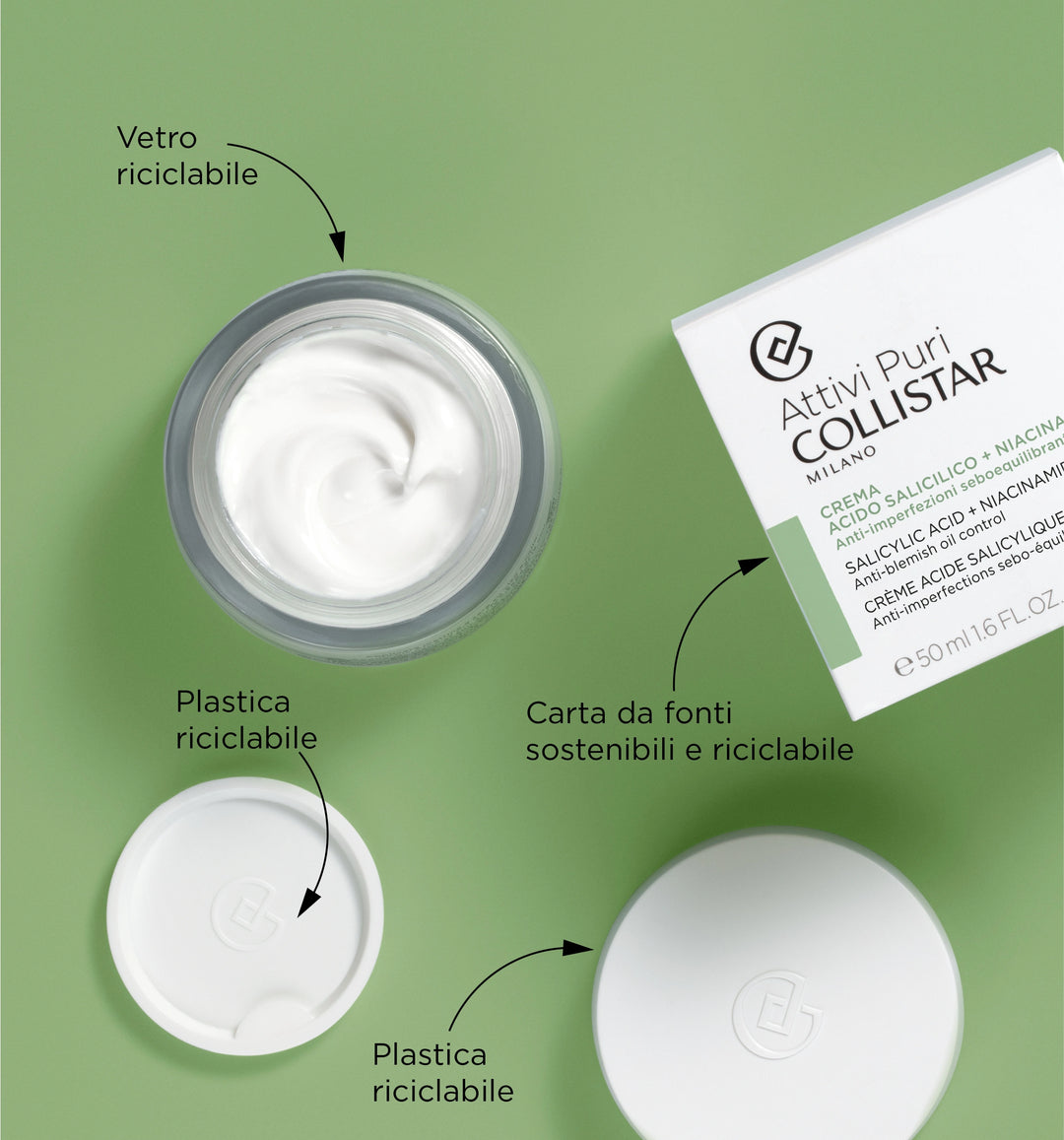 Collistar Crema Acido Salicilico + Niacinamide   