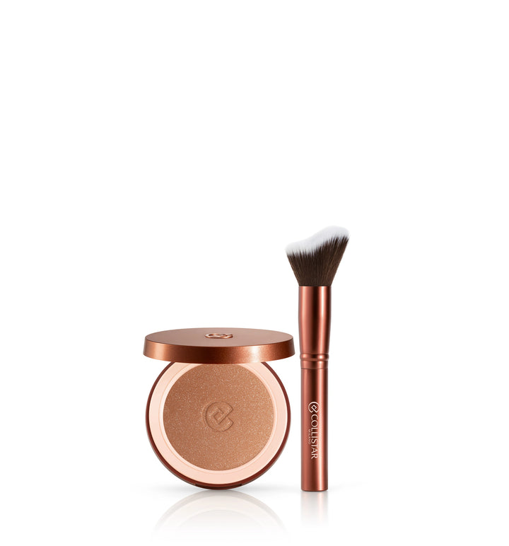 Collistar Cofanetto Terra Abbronzante Effetto Seta + Pennello N° 09 Cristalli di sole shimmer  