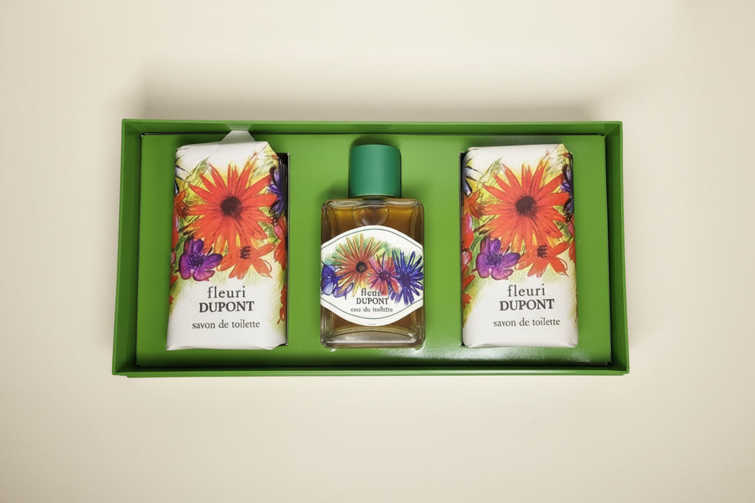 Fleuri Dupont - Cofanetto con Due Saponette + Eau de Toilette