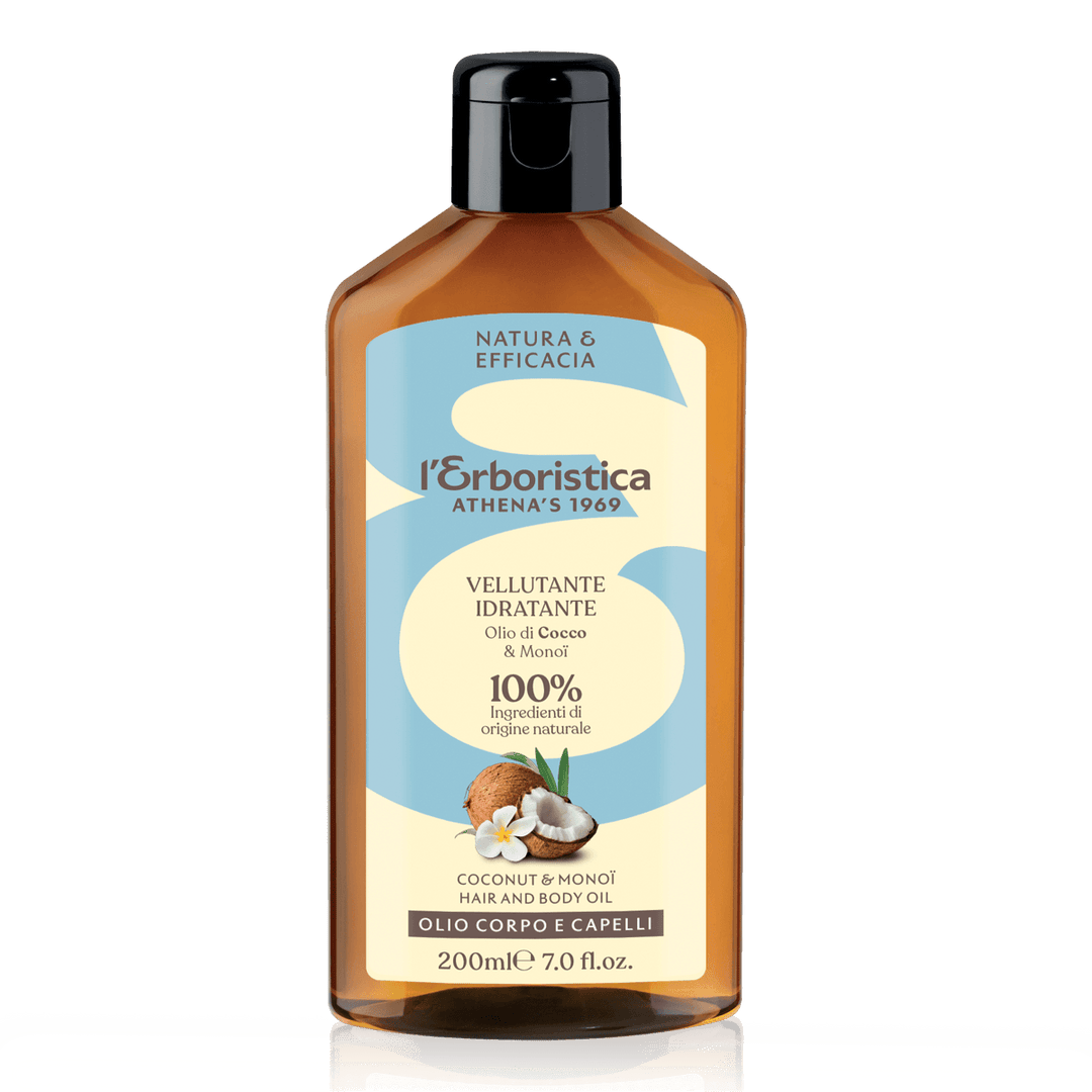 Athena's L'Erboristica Olio Corpo E Capelli Cocco E Monoi 200 ml