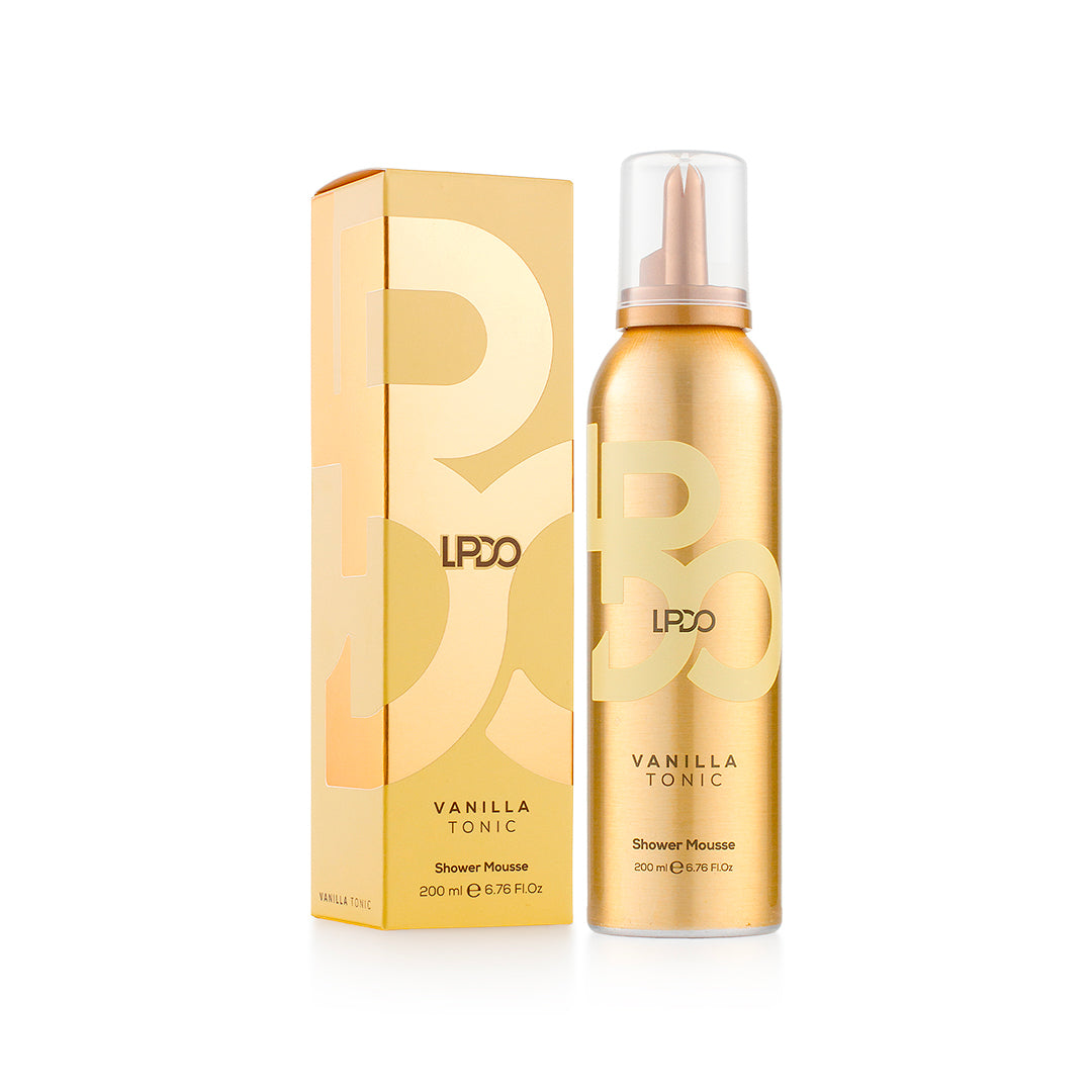 LPDO Vanilla Tonic shower mousse