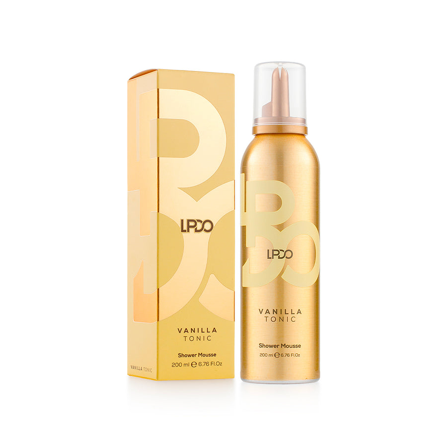 LPDO Vanilla Tonic shower mousse