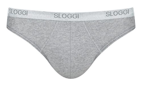 Sloggi Slip Basic Mini Bipack XS Grigio 