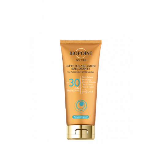 Biopoint Latte Solare Corpo Sublimante SPF30   