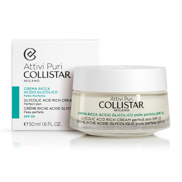 Collistar Crema Ricca Acido Glicolico Spf 20   