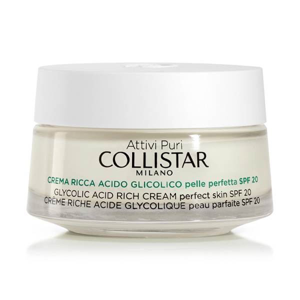 Collistar Crema Ricca Acido Glicolico Spf 20   