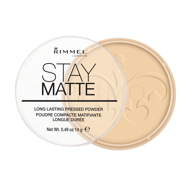 Rimmel Stay Matte Powder Poudre Cipria Compatta 001 Trasparent   